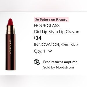 Hourglass BNIB Girl Lip Stylo Shade: Innovator